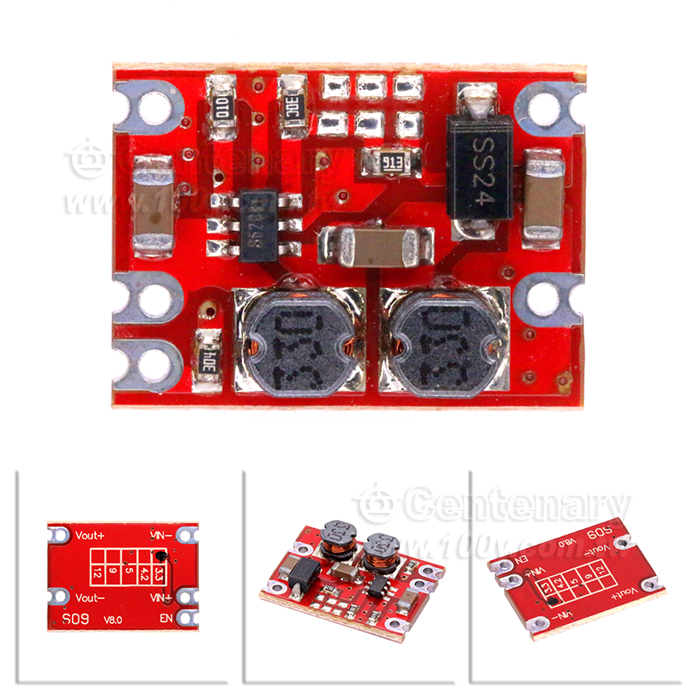 DC-DC 自動升降壓模塊 DC2.5-15V轉3.3V/0.6A - 123469 產品圖片