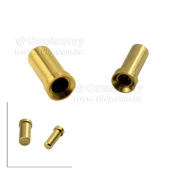 MILLMAX鍍金PCB焊接用爪簧孔適合插針直徑 0.38-0.64mm