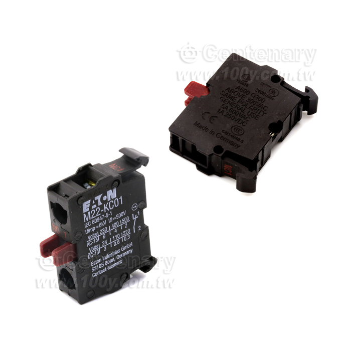 EATON_伊頓輔助觸點(用于M22) 常閉後部安裝 - 126918 產品圖片