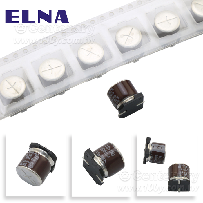 SMD  1000uF/10V  E/C Electrolytic Capacitor - 62378 Product Image