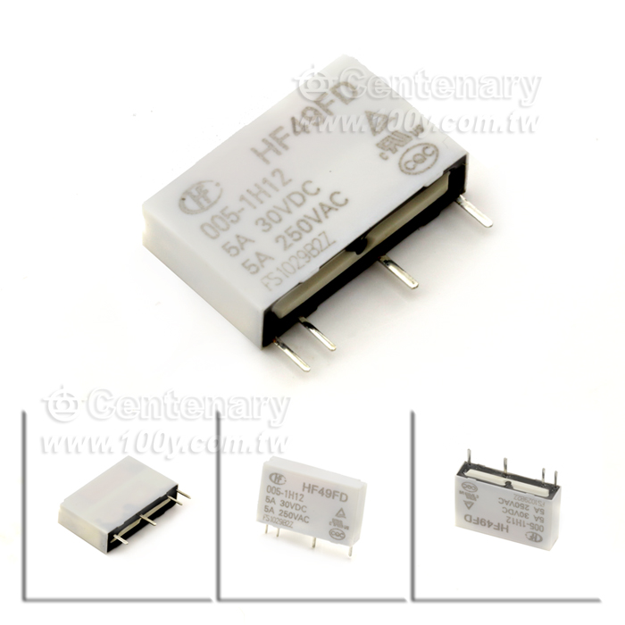 HONGFA_5VDC 繼電器 7.62mm - 127560 產品圖片