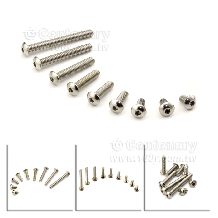 螺紋直徑:8#=4.2mm 螺紋長L:25.4mm - 127448 產品圖片