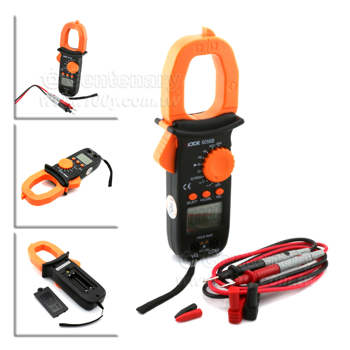 鉗形萬用表 電阻40MΩ 電容100UF 頻率99.99KHZ - 126676 產品圖片