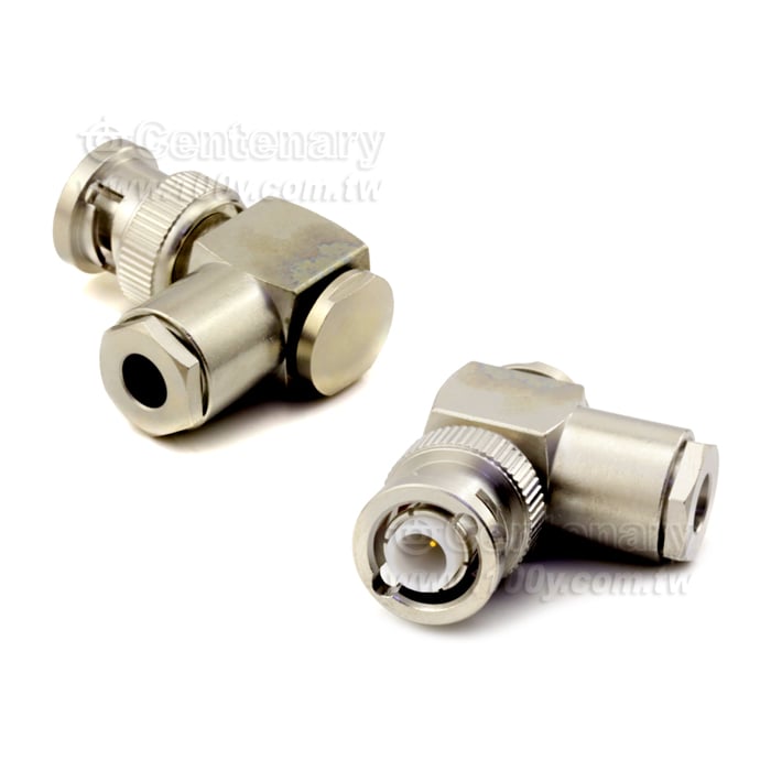 MHV Plug Crimp Right Angle