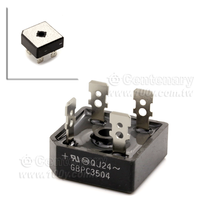 GLASS PASSIVATED SINGLE-PHASE BRIDGE RECTIFIER - 33178 Product Image