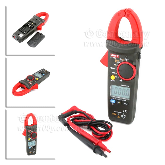 數字鉗形表 高精度電流錶AC400A  DC/AC600V 電阻40Mohm 1MHZ 100uF - 126628 產品圖片
