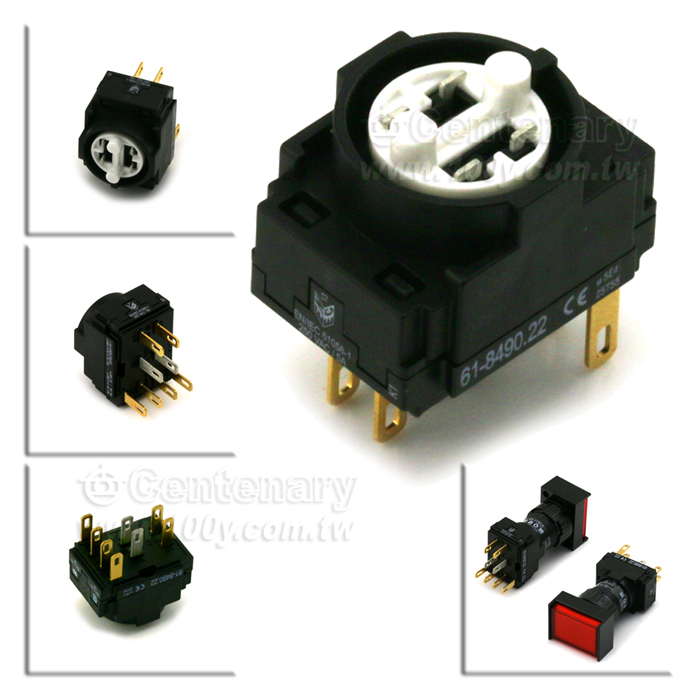 Snap-action Switching Element 2 Positions with Plug-in Terminal - 72077 Product Image