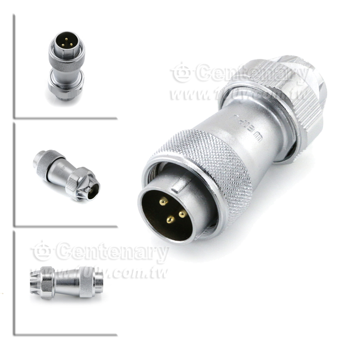 Plug with Metal Clamping Nut - 122104 Product Image