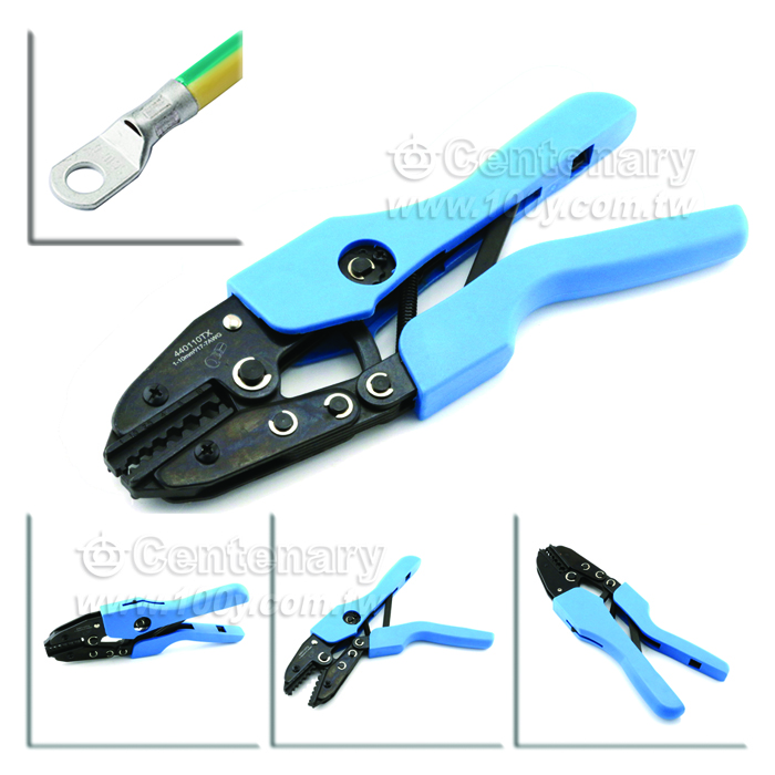Non-Insulated Terminal Crimping Plier - 124410 Product Image