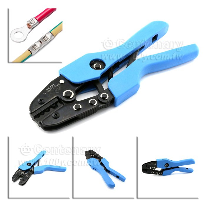 Non-Insulated Terminal Crimping Plier - 124406 Product Image