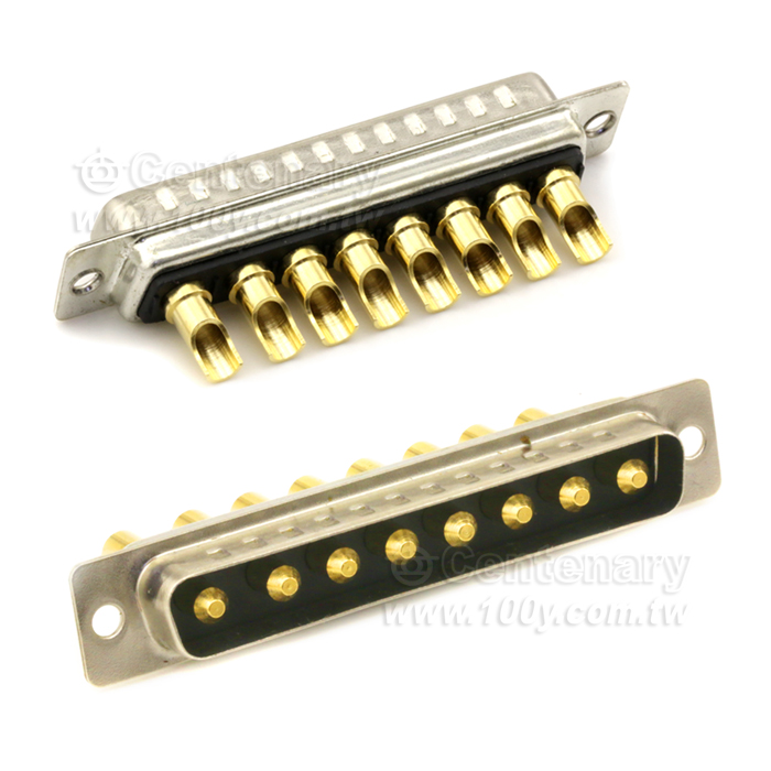 D-sub connector -8W8 gold plated - 129440 Product Image