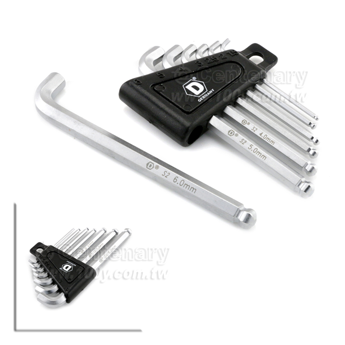 Duramet_Very Short Ball Hex Wrench - 124150 Product Image