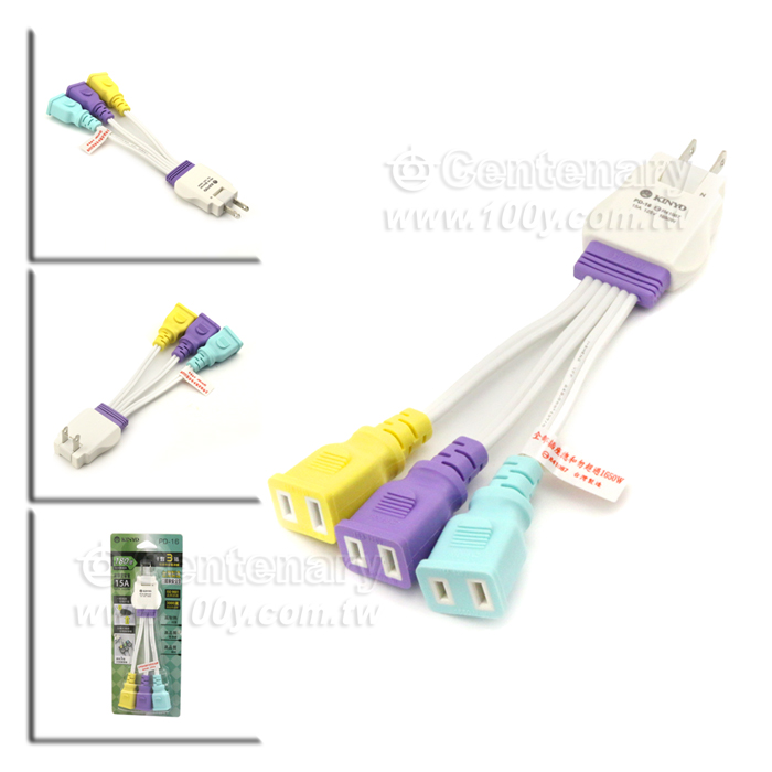 1 to 3 Arbitrary Adapter Power Cord - 129450 Product Image