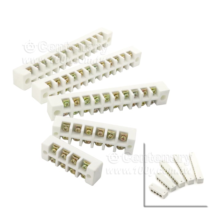 陶瓷接線端子台-4P/AC380V/30A