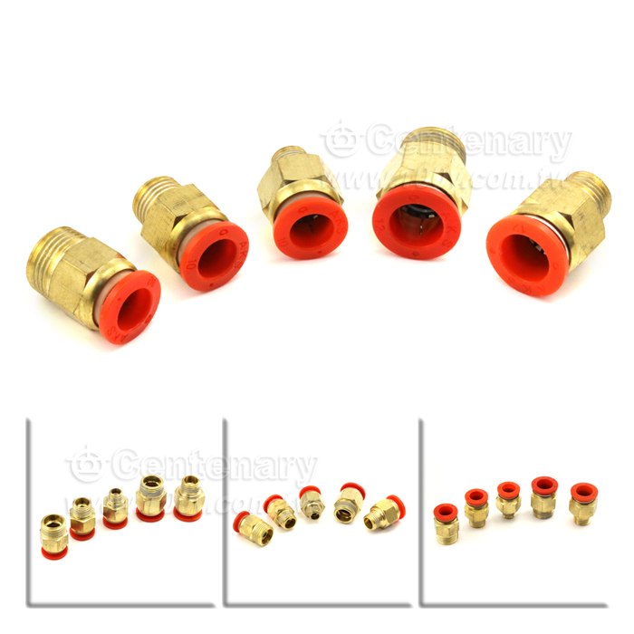 Copper PC thread through joint - 130620 Product Image
