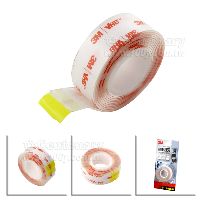 超強力雙面膠帶 19mm*1.5M - 130766 產品圖片