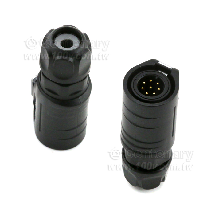 Cnlinko  LP12 Type 8-core Male Plug/Multi core power supply Industrial waterproof connectors - 119827 Product Image