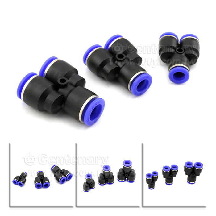 Y Type Three-Way Adjustable Pneumatic Fitting - 131265 Product Image