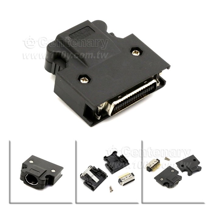 HPCN-MDR Cable Connector-male 14-Pin SCSI CN Connector-10314-10114 - 131292 Product Image