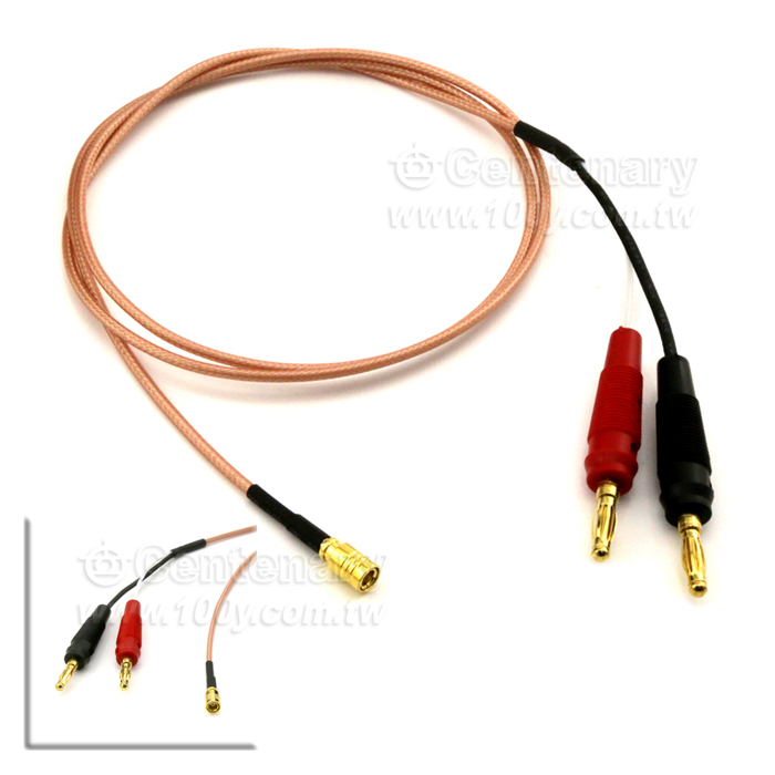 TEST LEAD-SMB(F)   Banana plug CABLE  L:0.5M