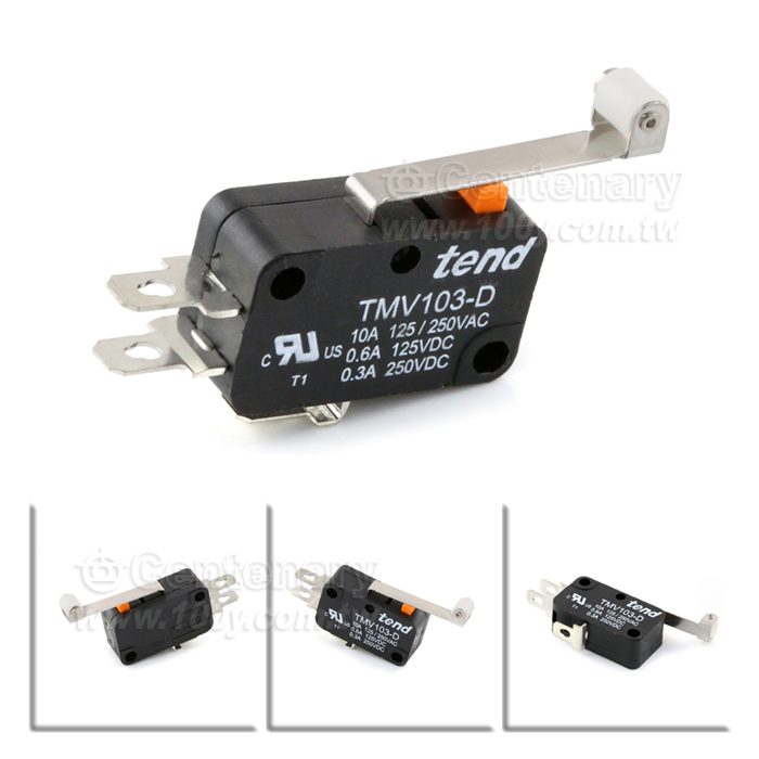 Long Pulley Type Micro Switch - 132031 Product Image