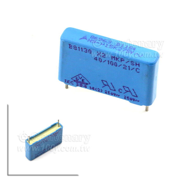 薄膜電容   0.15uF/275VAC
