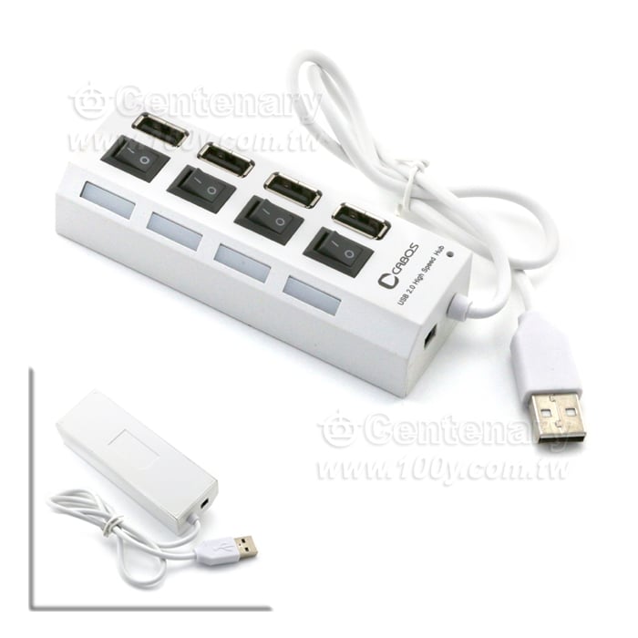 4 Port USB 2.0 HUB 集線器 - 132917 產品圖片