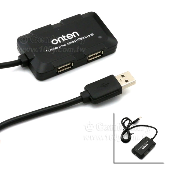 雙邊4 Port USB 2.0 HUB 集線器