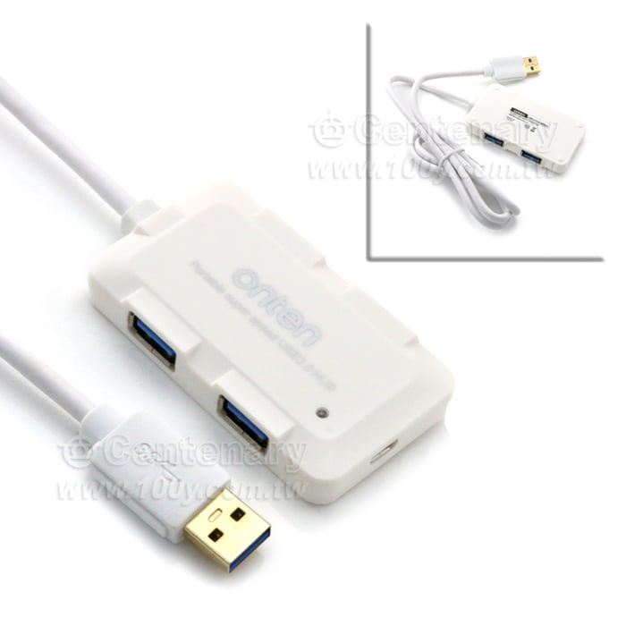 雙邊4 Port USB 3.0 HUB 集線器 - 133550 產品圖片