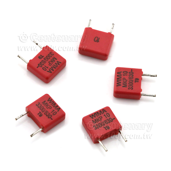 3300pF/630V±10% (腳距7.5mm) - 134096 產品圖片
