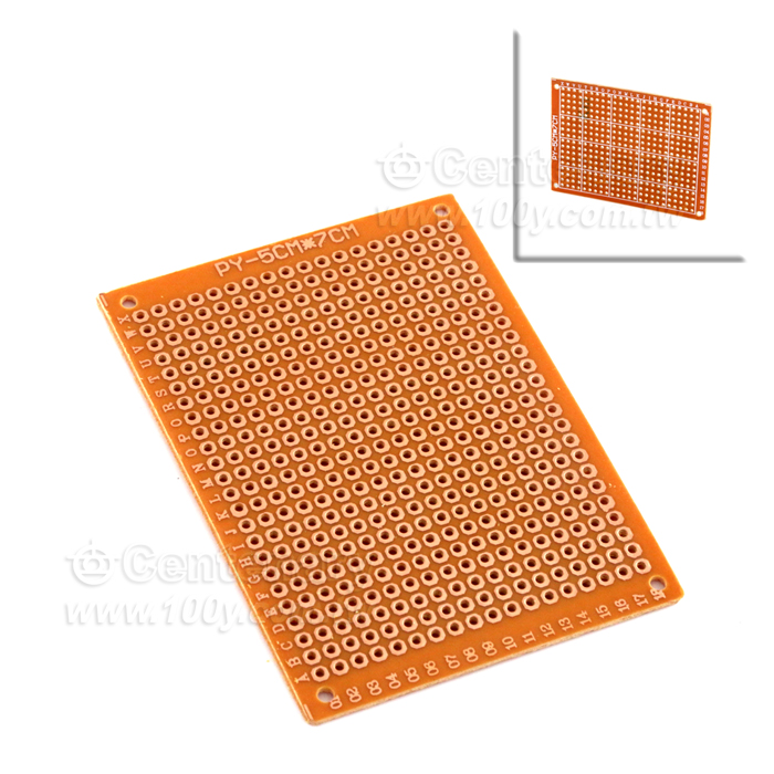 單面-萬用板70L*50Wmm (P:2.54mm) - 87127 產品圖片