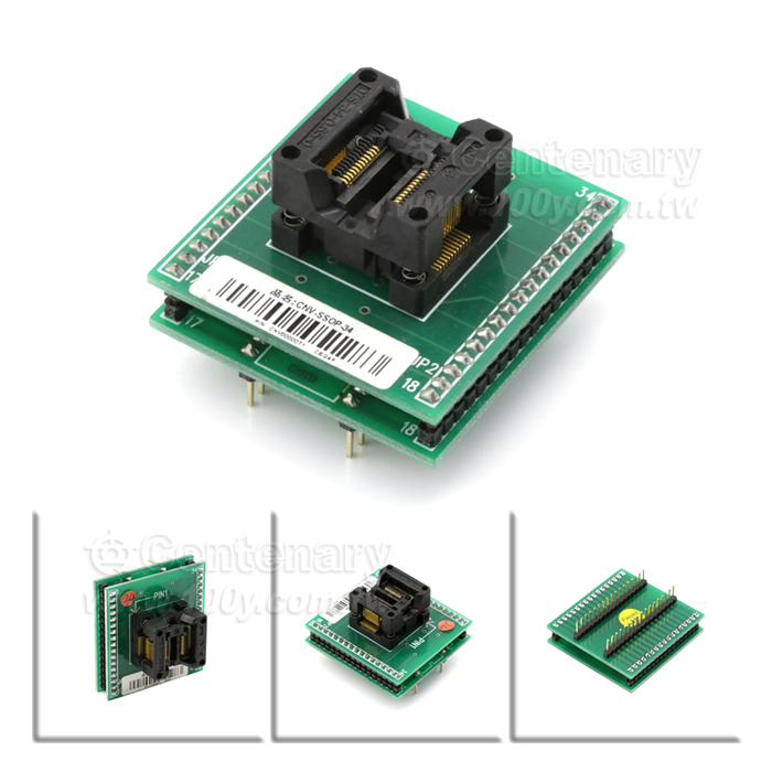 SSOP/TSSOP 0.65mm Test Socket - 134922 Product Image