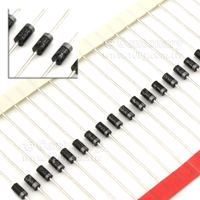 1.0 Ampere Glass Passivated High Efficiency Rectifier - 99724 Product Image