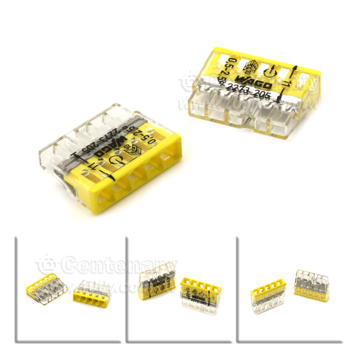 COMPACT Splicinig Connector; For Solid Conductor - 140298 Product Image