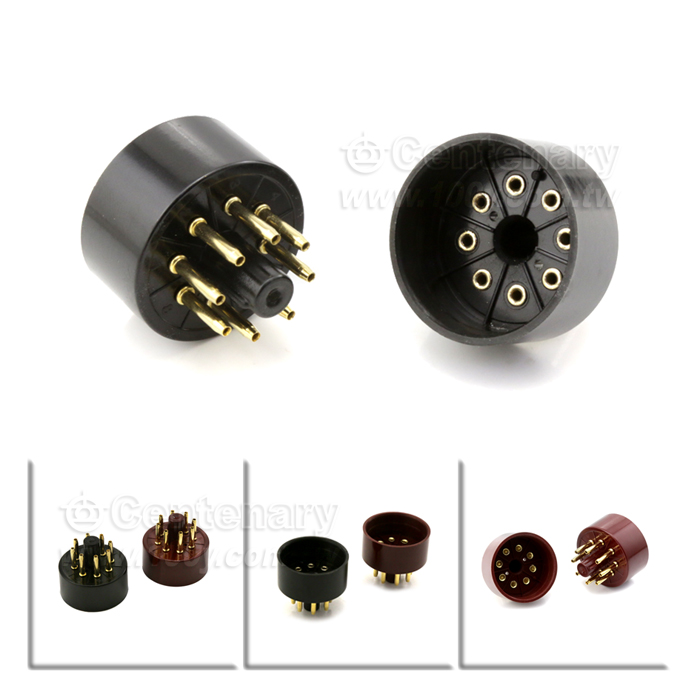 電木8腳電子管座 - 136018 產品圖片