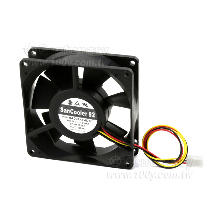 3線式風扇 DC24V - 103339 產品圖片