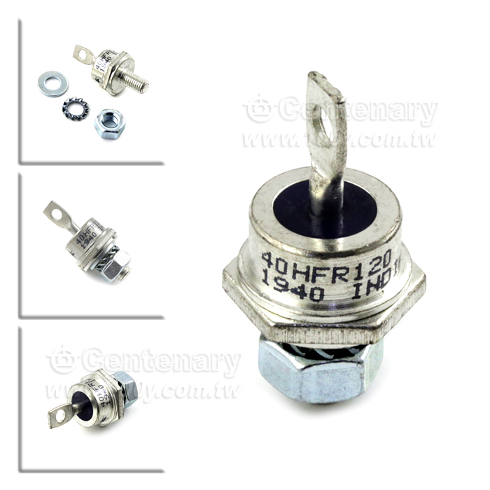 逆向螺絲型二極體 1200V/40A  - 49304 產品圖片