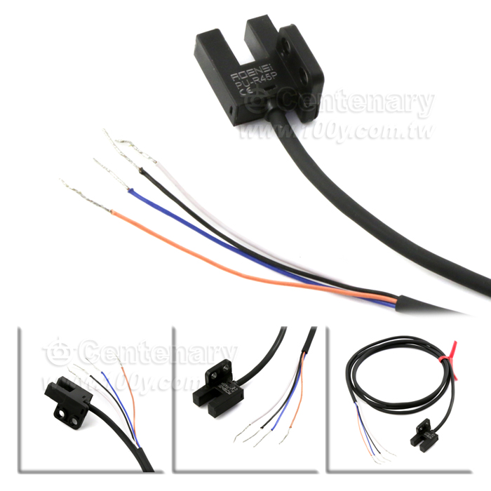 U槽型光電開關(帶導線) PNP - 137210 產品圖片