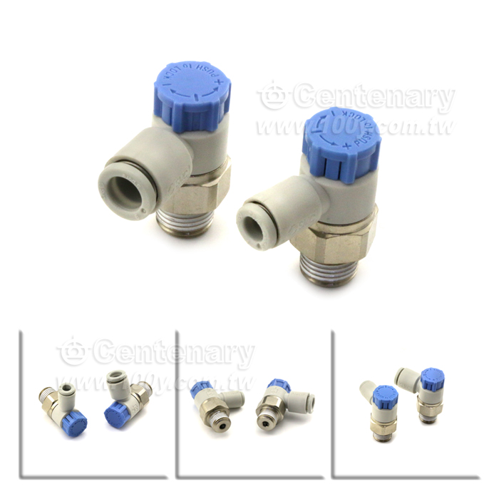 SMC_Speed Controller With One-Touch Fitting - 137368 Product Image