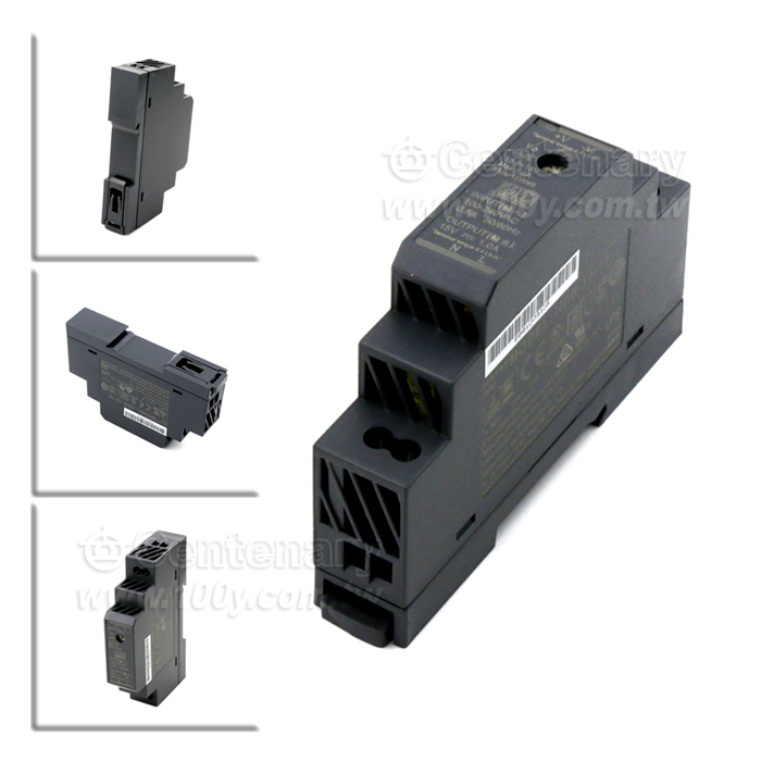15W Ultra Slim Step Shape DIN Rail - 104826 Product Image
