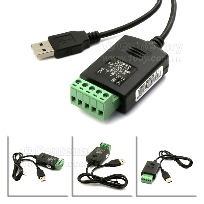 USB2.0轉RS485/RS422光電隔離(帶燈 轉換器600W防雷）FT232RL WIN10 