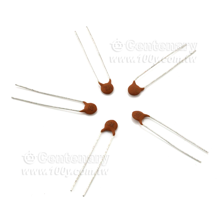 0.001uF Radial Ceramic Disc Capacitor