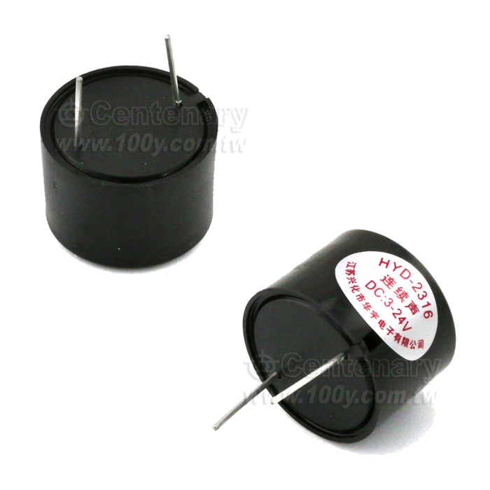 壓電式有源蜂鳴器連續聲 12V/15mA - 103279 產品圖片