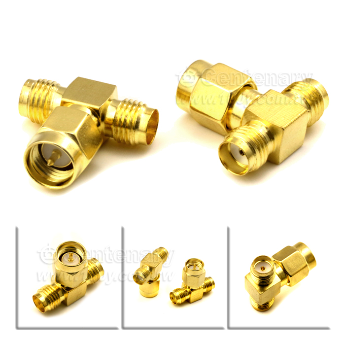 SMA 1M+2F Adapter - 138809 Product Image