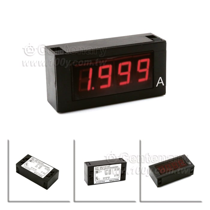 3 1/2 LED DC/AC 數字電流錶頭  72*36
