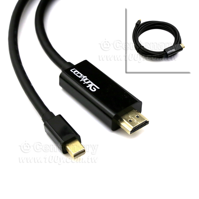 Mini DP to HDMI 高清線/1.8米 - 139611 產品圖片