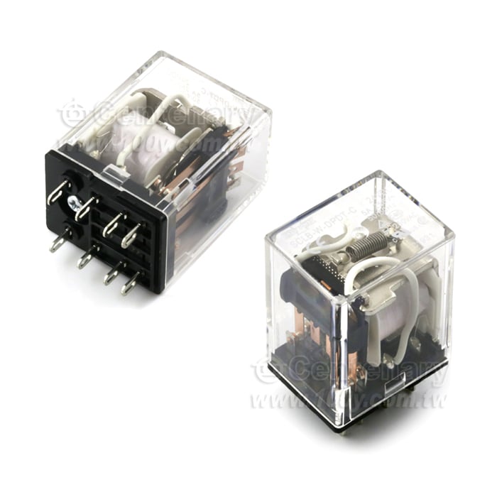 繼電器 DPDT 5A/24VDC