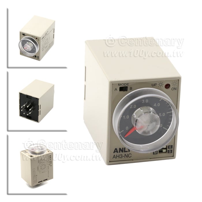 多段式限時繼電器 6S,60S,6M,60M DC12V