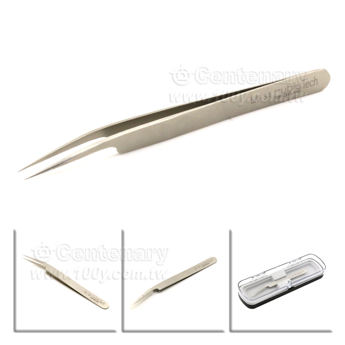 RUBIS_Stainless Steel Ultra-Tip fine Tweezer - 74480 Product Image