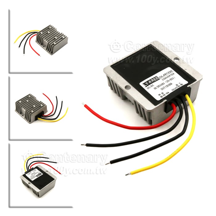 LY-KREE_DC-DC降壓模塊 36V/48V轉24V/10A - 140671 產品圖片